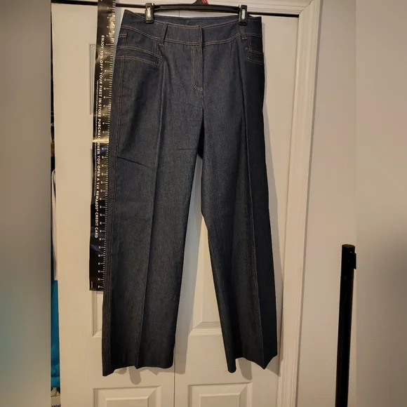 Raw Denim Nwt Appraisal Brand Hi Waist High Rise Blue Jeans Size 12 USA Women - Picture 6 of 14